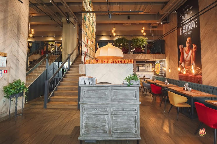 Зал на 120 человек в «Osteria Mario в БЦ «Ситидел»» фотография №4