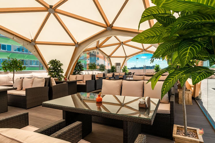 Летний шатер на крыше в «GRANAT» фотография №11