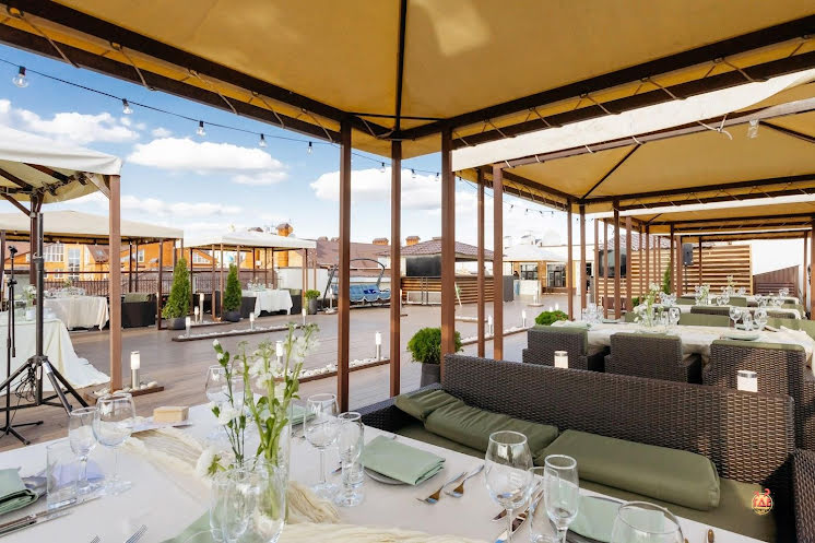 Ресторан на крыше "The Terrace" в «Courtyard by Marriott Kazan Kremlin» фотография №13