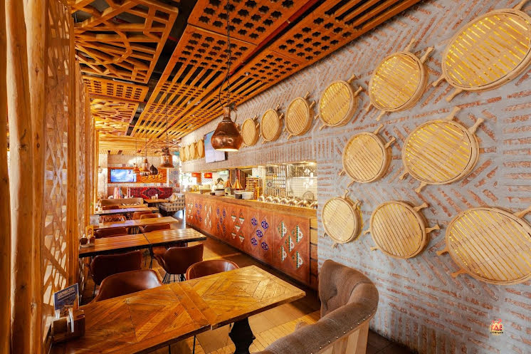 Зал ресторана  в «Чайхона №1 Новокосино» фотография №11