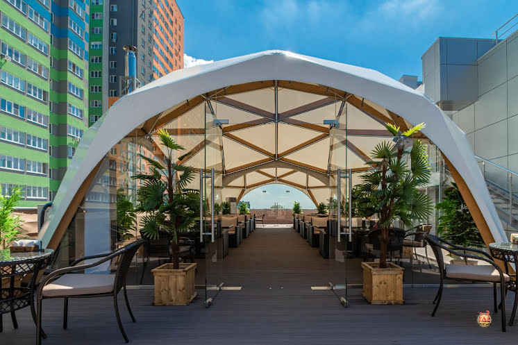 Летний шатер на крыше в «GRANAT» фотография №6