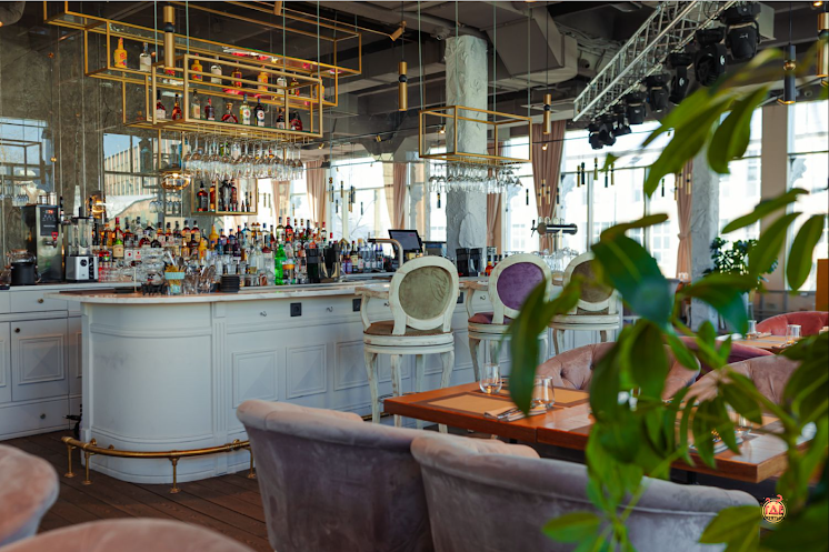 Зал на 1 этаже в «Сытый лось на Большой Семёновской» фотография №13