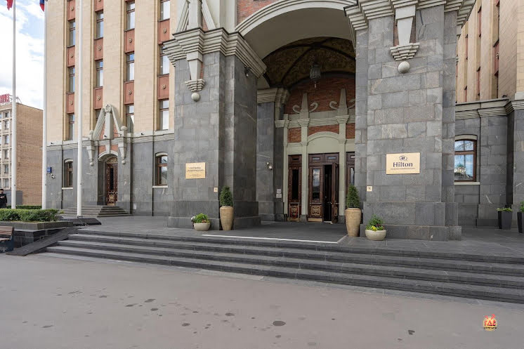 Бальный зал в «Hilton Moscow Leningradskaya» фотография №5