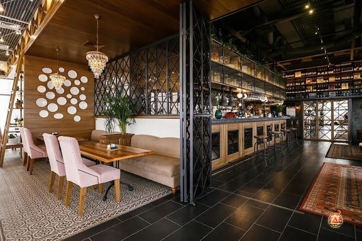 Основной зал в «Макароны» фотография №14