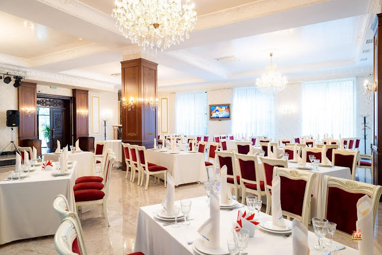 Зал "Каминный" в «Голубое Озеро» фотография №11