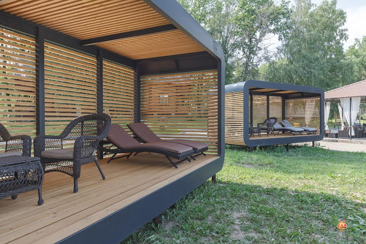 Летняя беседка  в «Kislorod Boutique Club» фотография №3