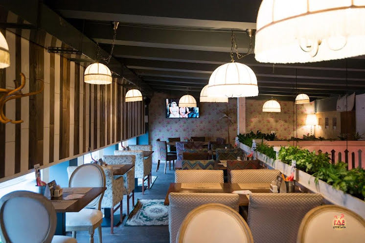 Основной зал в «У нас на даче» фотография №9