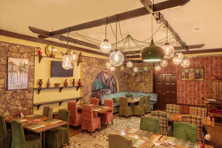 Малый зал в «У Ханумы» фотография №10