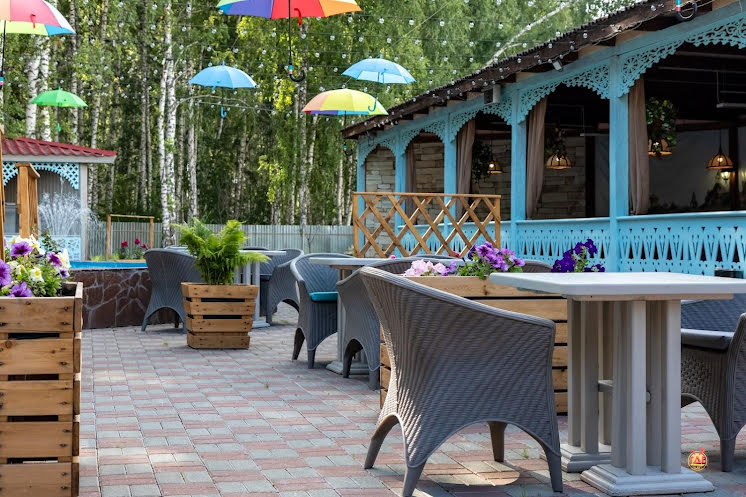 Открытая летняя веранда в «Генацвале на Краснопольском» фотография №11