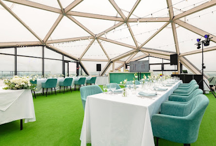 Крыша "Купол" в Зал «Голубая гостиная»