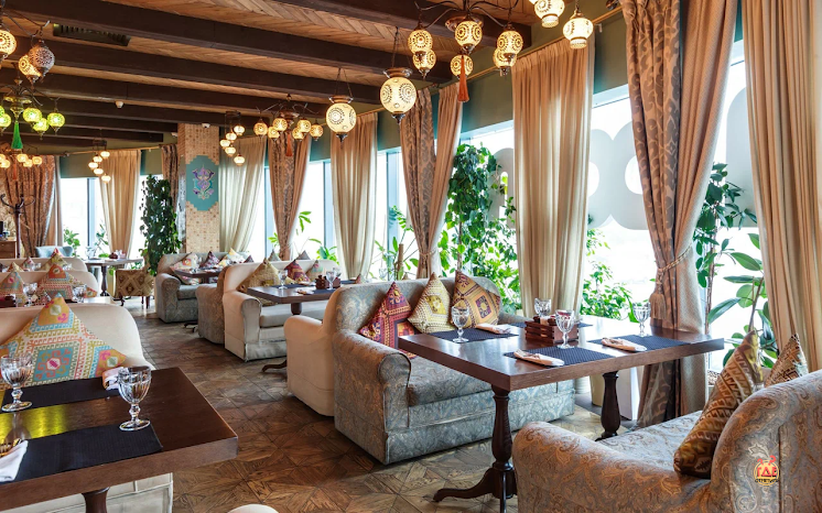 Большой зал  в «Чайхана Инжир на Перерва» фотография №4