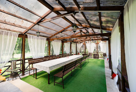 Большая летняя беседка в Дом «Гранат»