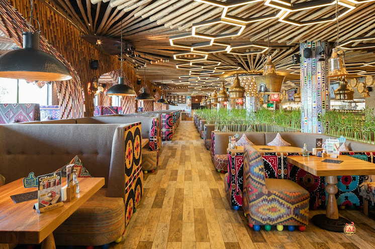 Зал ресторана  в «Чайхона №1 Алтуфьевское» фотография №2