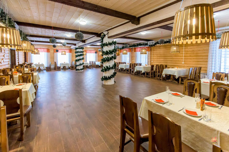 Зал «С деревенском колоритом» в «Валенок» фотография №14