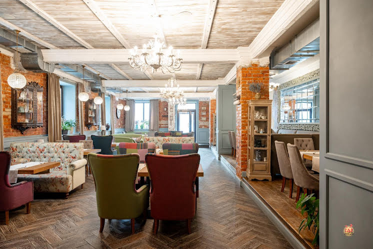 Основной зал в «Вкусный дом Sharden» фотография №10