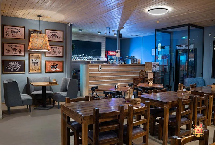 Основной зал в «Jazz and Meat» фотография №12