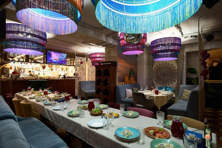 Основной зал в «Бухара» фотография №16