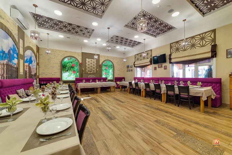 Основной зал в «Бакинский дворик» фотография №1