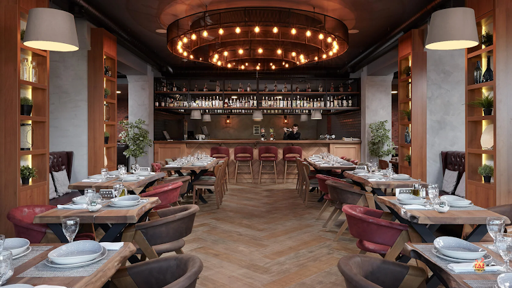 Ресторан «Бакинский бульвар № 1» в «Черноречье 4*» фотография №3