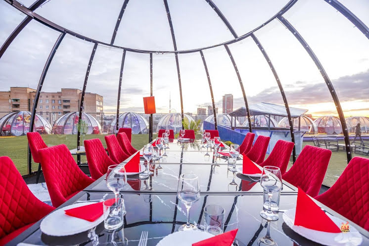 Купольные беседки RoofTop в «Лофты ВДНХ» фотография №2