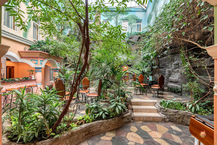 Зал «Зимний сад» в «Русская трапеза» фотография №18