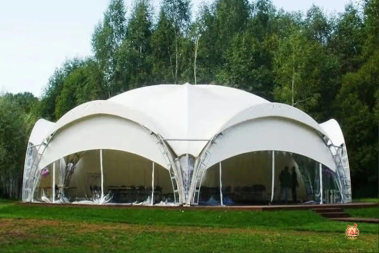 Шатер на озере в «Конюшня» фотография №19