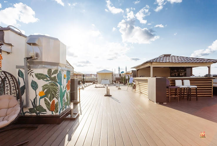 Ресторан на крыше "The Terrace" в «Courtyard by Marriott Kazan Kremlin» фотография №2
