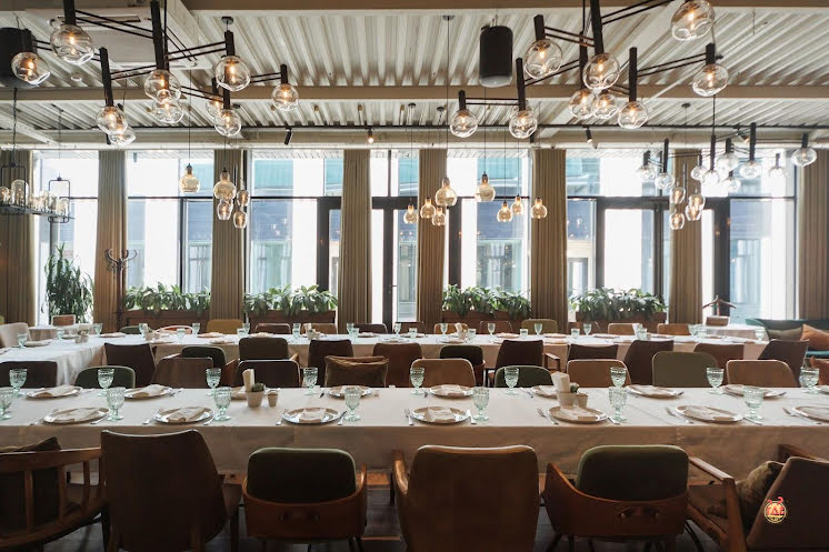 Основной зал в «Qartuli» фотография №1