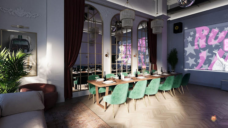 Зал "Олд Мани" в «Rubin Loft на Карла Фаберже» фотография №3