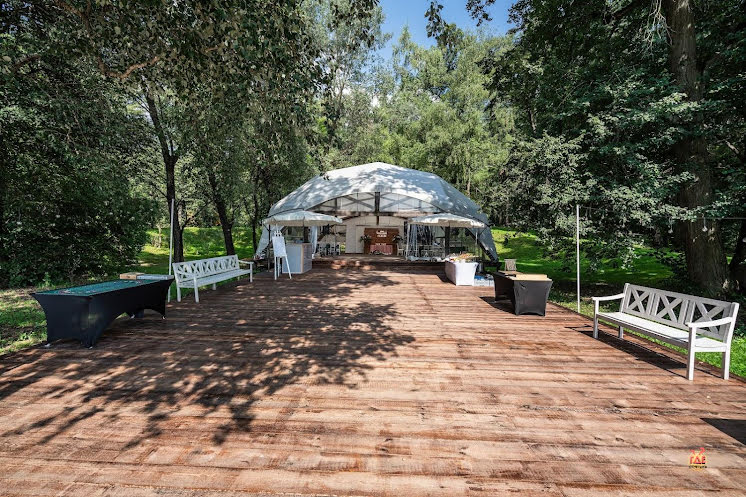 Площадка «Живописная» с шатром в «Валуево» фотография №1