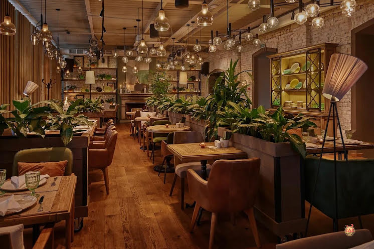 Основной зал в «Qartuli» фотография №14