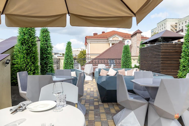 Терраса под открытым небом в «Небо Казани» фотография №4