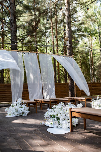 Площадка для выездной церемонии в «Ресторан Лесной» фотография №12