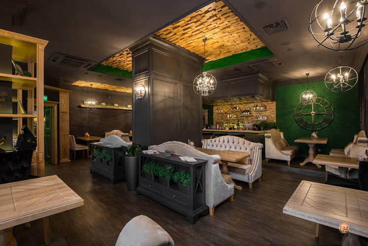 Основной зал в «Бутик отель и ресторан «Столица»» фотография №16