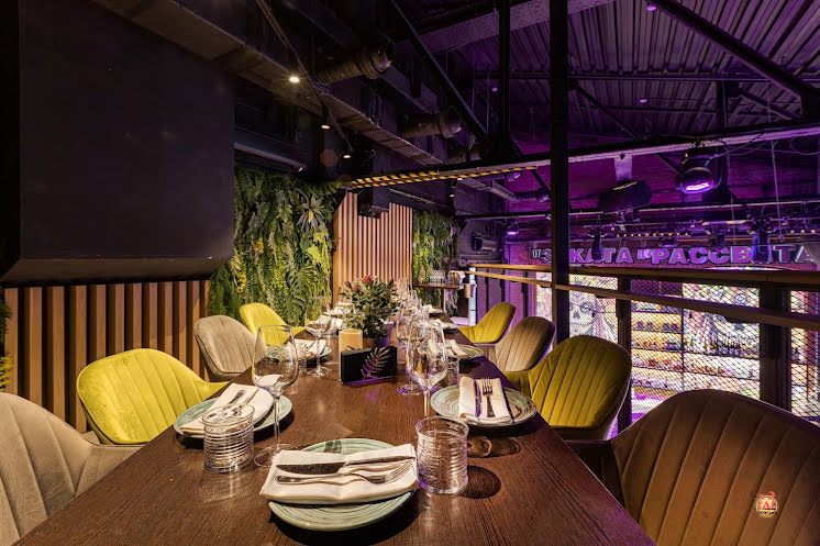 2 этаж, вип зона №2  в «Bla Bla Bar» фотография №9