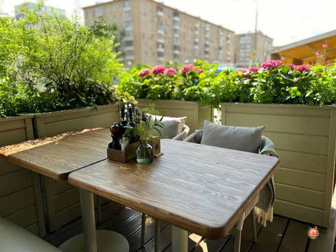 Летняя веранда в «Osteria Mario на Соколе» фотография №6