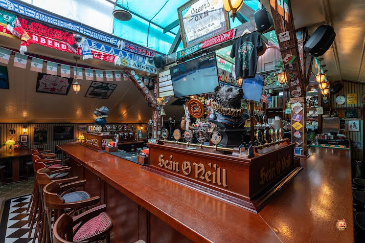 Зал ресторана  в «Шон О'Нилл» фотография №2