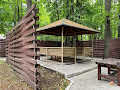 Открытые летние беседки в «Дубрава»