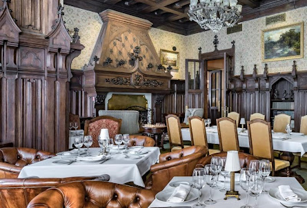 Зал «Каминный» в Зал «Кабинет»