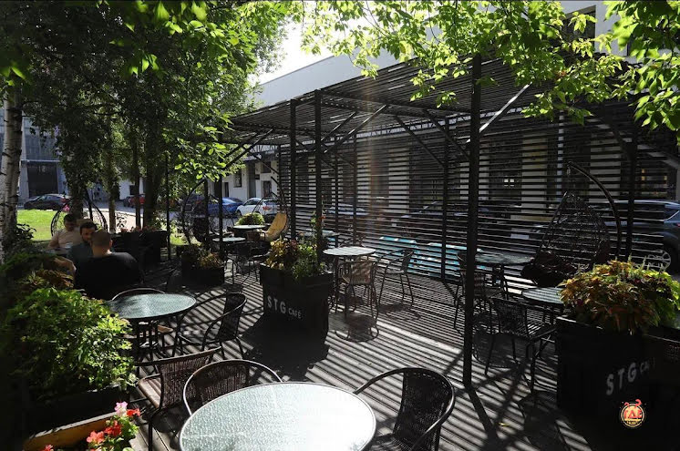 Летняя терраса в «STG cafe» фотография №4