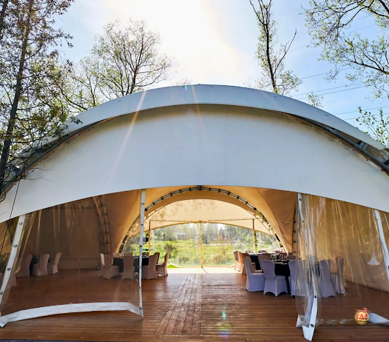 Шатер  в «Vnukovo Village» фотография №4