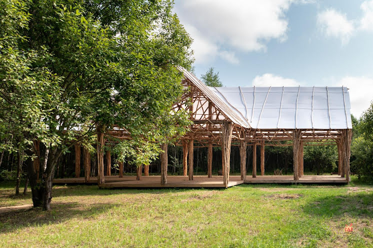 Свадебный павильон в «Никола-Ленивец» фотография №1