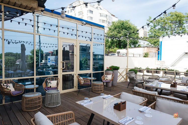 Летняя терраса в «Radisson Blu» фотография №11