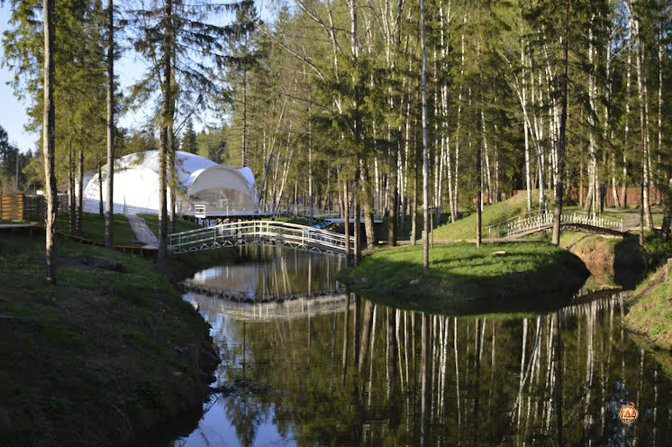 Шатер «Лесные озёра» в «Бабин Двор» фотография №11