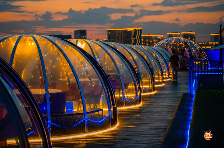 Купольные беседки RoofTop в «Лофты ВДНХ» фотография №16