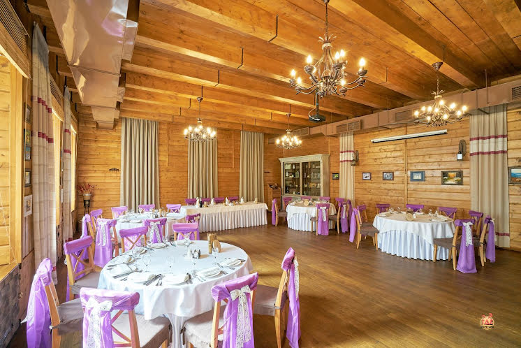 Зал "Рустик" в «Лапландия» фотография №1