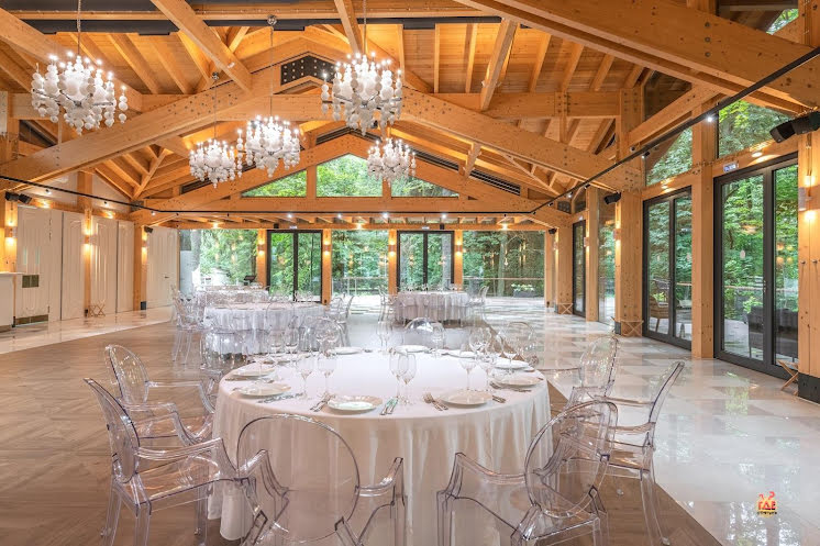 Большой банкетный зал в «Зеленое озеро» фотография №9