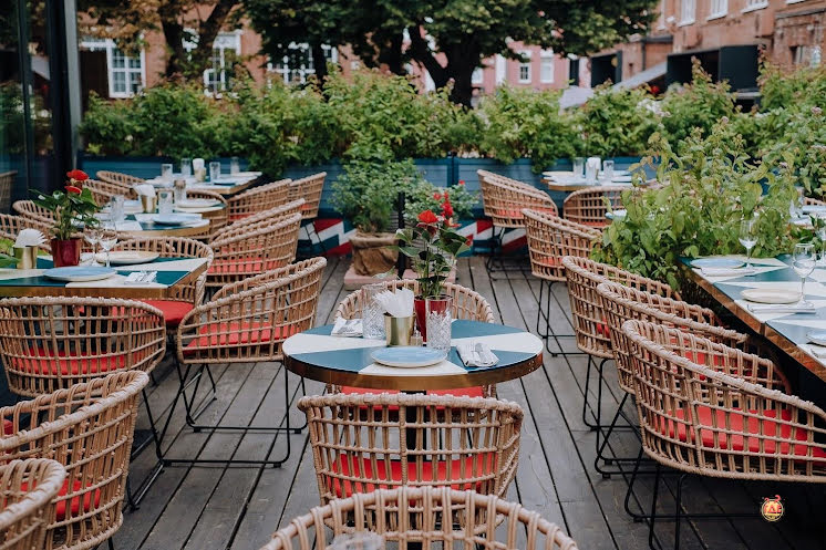 Летняя терраса в «Slava» фотография №4