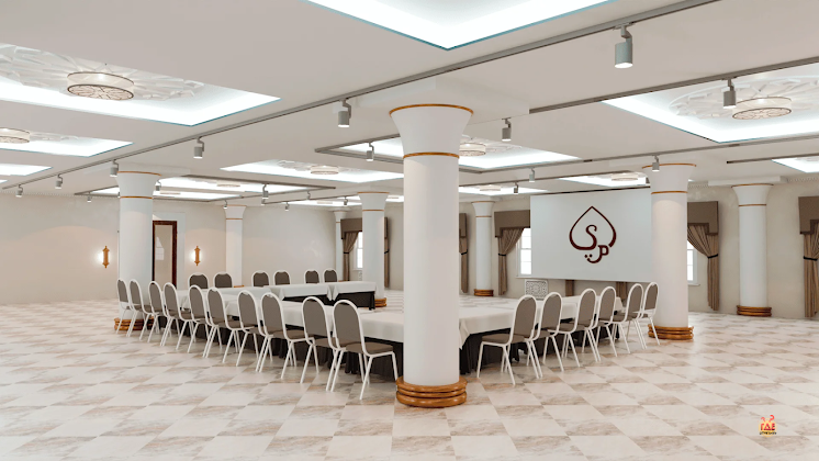 Банкетный зал "Белый Шафран"  в «Suleiman Palace Hotel» фотография № 1