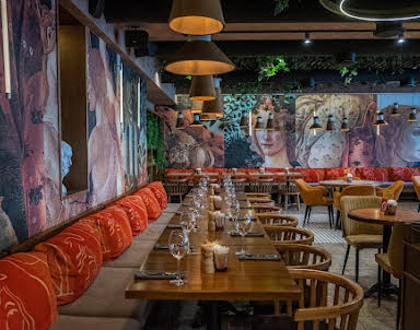  ресторан Перчини на огне